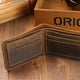 thumbnail image 3 of Cartera para hombre Sonducket cuero Color café, 3 of 6