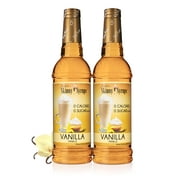 Jordan's Skinny Mixes Jordan's Skinny Syrups, Sugar Free Flavoring Syrup, Vanilla, 25.4 Fl Oz (Pack of 2)