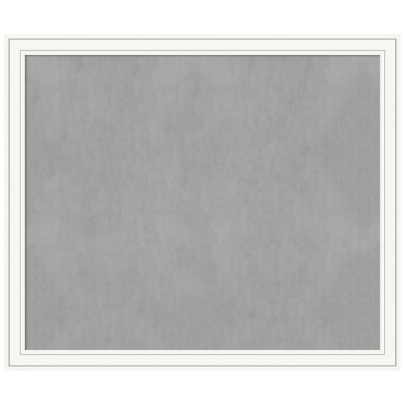 Amanti Art Craftsman White Framed Magnetic Board 53 x 45 in.