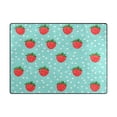 thumbnail image 5 of Yayeee Area Rugs for Living Room 6.7'x4.8' Non Slip Washable Bedroom Floor Carpet, Strawberry Pattern, 5 of 5