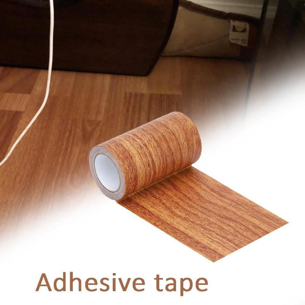 Furniture Tape Duct Tape Wood Effect Tape Floor Repair Tape Wood Effect  Repair Adhensive Duct Tape for Furniture Door Floor Q8L1 