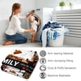 thumbnail image 2 of AISENIN Custom Blanket Family Picture Personalized Family Blanket Adults Customize Blanket Birthday Christmas Gift Customizable for Dad Mom Nana Kids Dogs Friends, 2 of 4