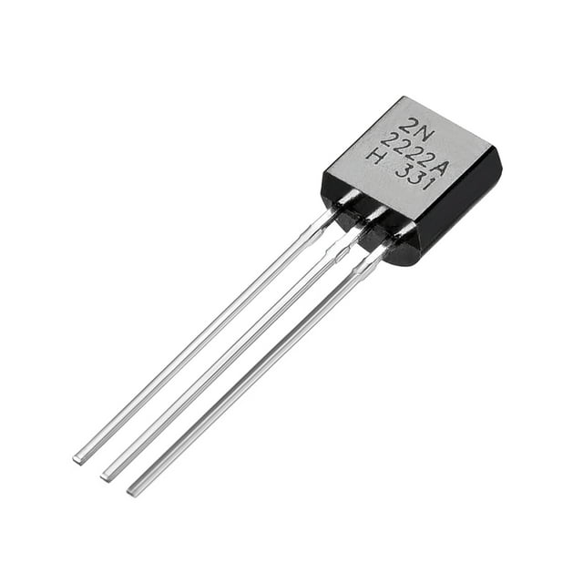 Transistor de Potencia NPN TO-92 2N2222A Plástico Encapsulado 50PCS