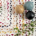 thumbnail image 2 of nuLOOM Tammara Boho Cotton Hand Braided Area Rug, 8' Round, Ivory, 2 of 9