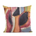 thumbnail image 1 of Plutus Coussin de Luxe Imprimé Graphique Art Moderne Multicolore 26 Po x 26 Po, Double Face 26 Pouces x 26 Pouces, 1 of 1