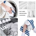 thumbnail image 5 of Anchor Blue White Lines Microfiber Kitchen Hand Towel Dish Cloth Tableware Household Cleaning Towel Utensils for Kitchen, 5 of 6