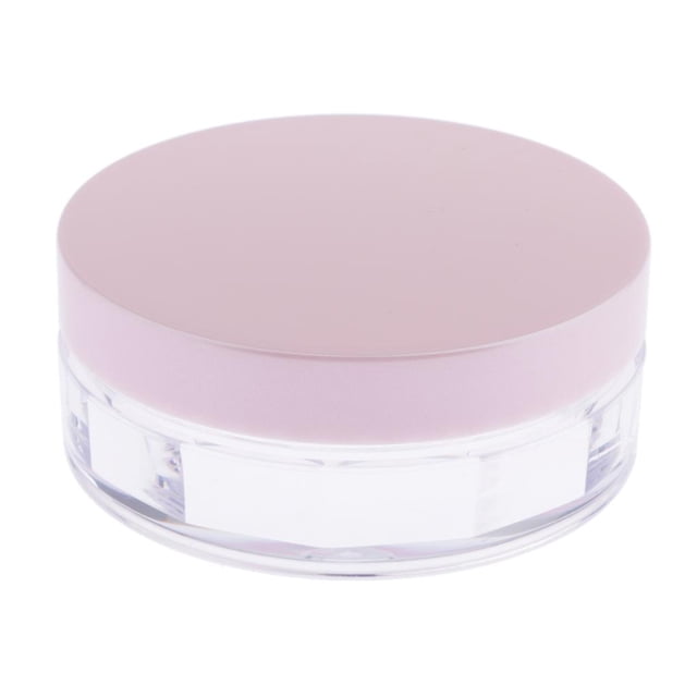 10g Caja de Polvo Suelto Facial Vacío Contenedor de Rubor tarro de Cosmético Recargable Portátil Salvador Recipiente de polvo de maquillaje vacío