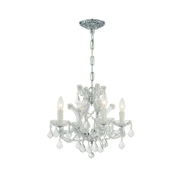 Crystorama Lighting - Four Light Mini Chandelier - Mini Chandelier - Maria