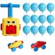 thumbnail image 1 of Children's balloon car toys, children's inertia power ball car, educational DIY toys inertia power car with 12 balloons (balloon color random), 1 of 3