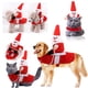 thumbnail image 5 of Disfraz de Navidad para Perro, Perro de Papá Noel, Disfraz de Navidad para Mascotas, tamaño Ajustable, Fiesta de Navidad de Cosplay para Perro y Gato (M) JM, 5 of 5