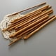thumbnail image 5 of Cateissary 12X Bamboo Hook Handle Crochet Weave Practical No Workmanship Useful Burrs Needle for Beginners Knitting Type2, 5 of 6