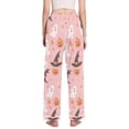 thumbnail image 3 of FORMRS Women's Pajama Pants with Pockets Soft Comfy Loungewear Sleep Bottom, Sizes S-2XL, Cute Pink Halloween, 3 of 8