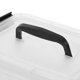 thumbnail image 4 of GOOHOCHY 6 cajas de almacenamiento pequeñas con tapa, organizador de plástico transparente para mantener ordenados y accesibles tus artículos de papelería, cosméticos y joyas., 4 of 7