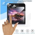 thumbnail image 2 of 3 Sets Compatible Samsung Z Flip 5 Screen Protector, Z Flip 5 Back Screen Protector + Camera Protector Hd Clear Tempered Glass External Screen _Gift Of G, 2 of 3