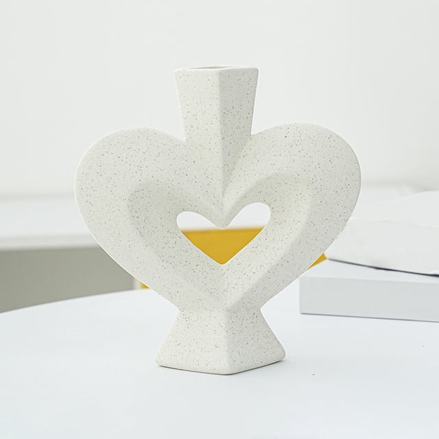 Ceramic Vase Decoration Background Wall Dried Flowers Flower Container
