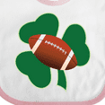 thumbnail image 4 of Inktastic St Patricks Day Football Boys or Girls Baby Bib, 4 of 4