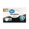 thumbnail image 2 of Servilletas Great Value Deluxe 100 pzas, 2 of 4