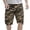 Khaki, variant on Odeerbi Cargo Shorts for Men Workout Shorts Summer Outdoors 2025 Casual Camouflage Sport Shorts with Multi Pockets Khaki