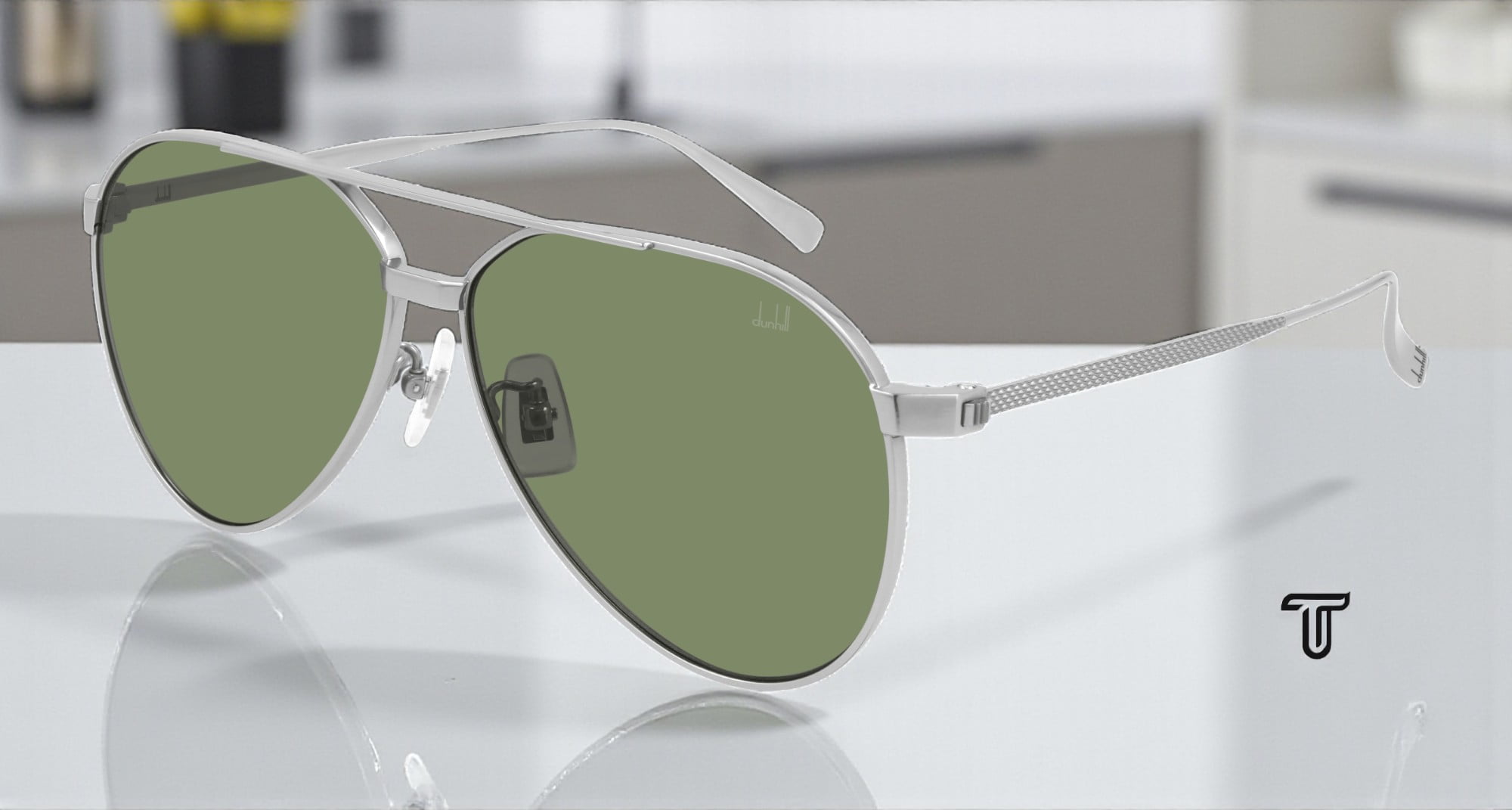 Persol Men's Aviator-Style Sunglasses PO 714 SM 204/S3 Steve