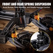 Off-road Electric Scooter for Adults,4000W Dual Motors Top Speed 45MPH,60V 27AH Battery 42Miles Long Range,11 All-Terrain Tires Foldable Fast E-Scooter