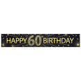 thumbnail image 2 of Glamorous Glittery Happy 60th Birthday Banner Background Backdrop Decors for Birthday Party Photography Props Celebration Decorations Event Supplies, 2 of 7