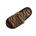 thumbnail image 3 of Taqqpue Women's Fuzzy Slippers Plus Size House Shoes Versatile Striped Double-Size Warm Comfortable Open-Toe Slippers Under 10 for Women, 3 of 7