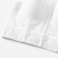 thumbnail image 4 of Women's Push Up Bustier Corset Mesh Breathable Lace Up Boned Overbust Tops Shapewear for Club Party, 4 of 4