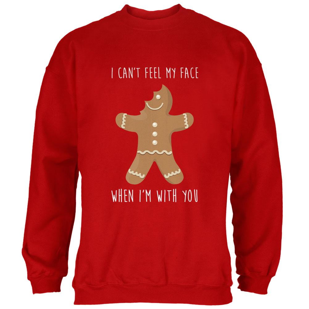 gingerbread man sweatshirt
