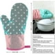 thumbnail image 2 of 1 Pair Oven Gloves, Heat Resistant Oven Gloves, Non-slip Insulated Gloves For Grilling, Cooking, Bak, 2 of 5