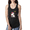 Black, variant on Unicorn Pew Animal Lover Ladies Racerback Tank Top