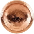 thumbnail image 1 of Bol en Cuivre Martelé avec Rebord, 1 of 1