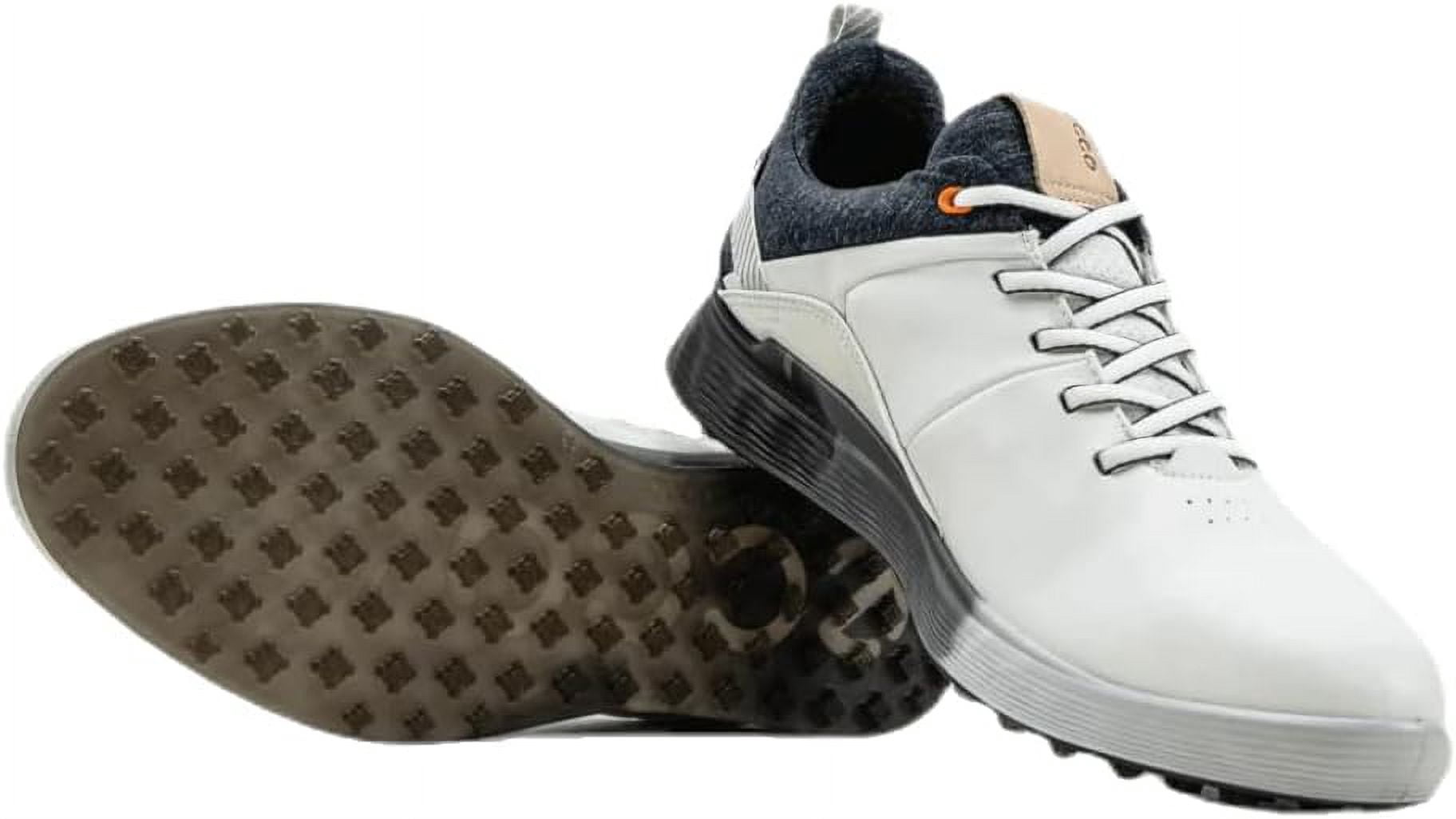 NEW Ecco Men\'s S-three Golf Shoes White/Black Size EU 47 (US 13-13.5) Men main image 2