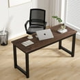 thumbnail image 4 of Tribesigns 63" Large Computer Desk, Modern Simple Style Study Writing Desk, Rectangular Study Table Laptop Table for Home Office, 4 of 8