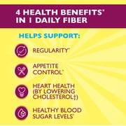 Metamucil GLP-1 Friendly Fiber Supplement, Sugar Free Lemonade, 72 Servings