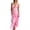 Pink, variant on Women's Tiered Dresses Flowy V Neck Sleeveless Dresses with Ruffle Hem Summer Floral Print Maxi Sundress Formal Wedding Guest Green S