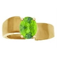 thumbnail image 2 of Tommaso Design� Oval 9x7mm Genuine Peridot Ring, 2 of 9