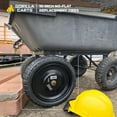 thumbnail image 5 of Gorilla Carts 4-Pack 10 Inch No-Flat Replacement Tires for Wagons, Hand Trucks and More, 5 of 11