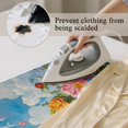 thumbnail image 5 of ZIATUBLES Floral Butterfly Sky Print Portable Ironing Mat Pad Multifunctional Ironing Blanket Foldable Ironing Board Replacement for Washer Dryer Countertop, 31.5" x 19.6", 5 of 7