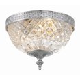 thumbnail image 4 of Crystorama Support de Plafond en Cristal Chromé à 2 Lumières, 4 of 4