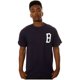 thumbnail image 1 of Black Scale The B Logo Camiseta gráfica para hombre, azul, pequeña, 1 of 1