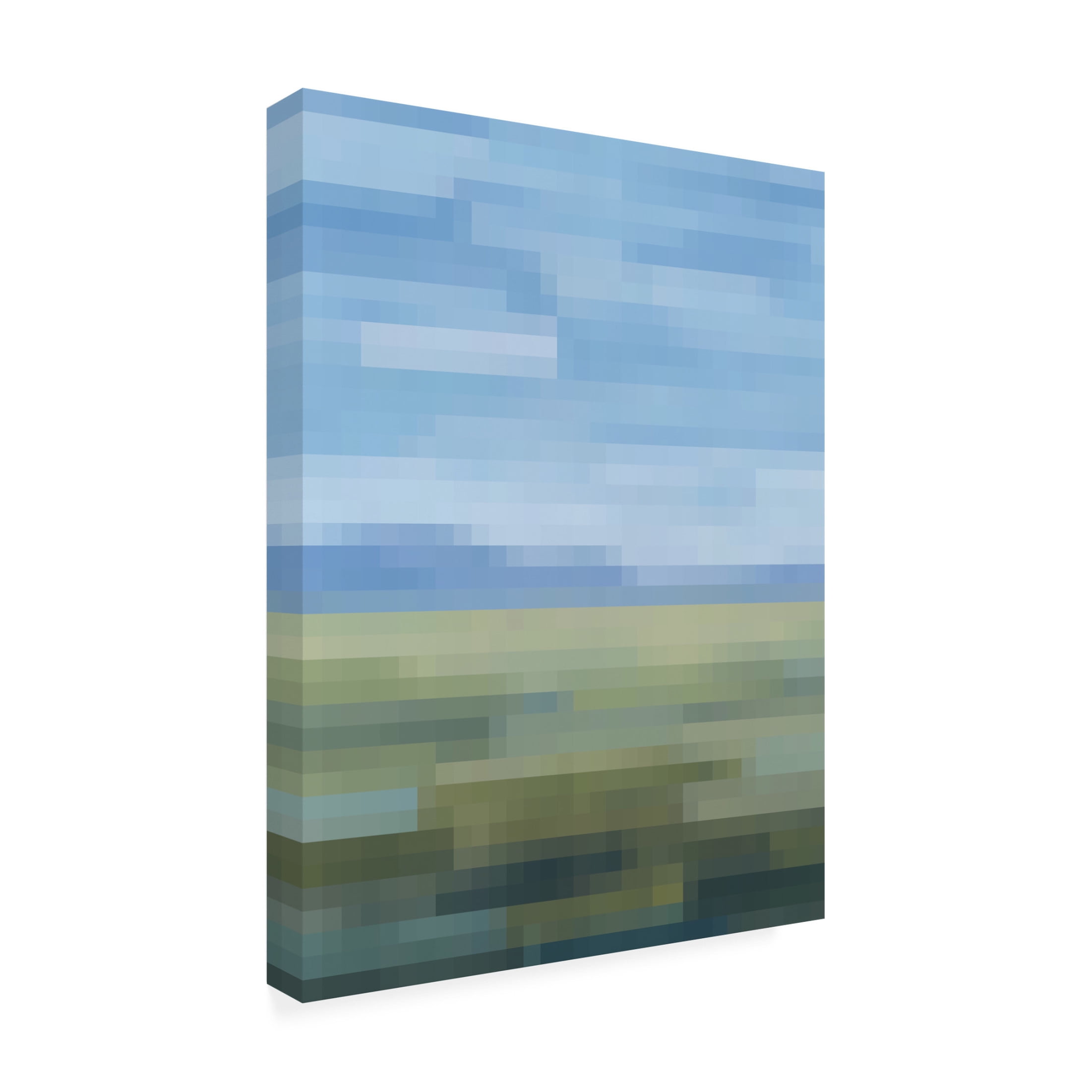 Trademark Fine Art Grace Popp  Pixel Memory I Canvas Wall Art