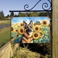 thumbnail image 3 of German Shepherd Hello Summer Sunshine Sunflowers Spring Retro Vintage Horizontal Metal Aluminum Sign Alsatian Dog Lover Gifts Wall Art Home Decor - 00008, 3 of 5