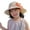 White, variant on Girls Straw-Sun-Hat Summer-Beach Floppy-Hat - Kids Wide Brim Travel Sun Visor Hat for Girls 4 to 10 Years - Pink