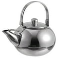 thumbnail image 3 of PAMINGONO 1Set Stainless Steel Tea Pot Silver Color Simple Design for Home Use, 3 of 8