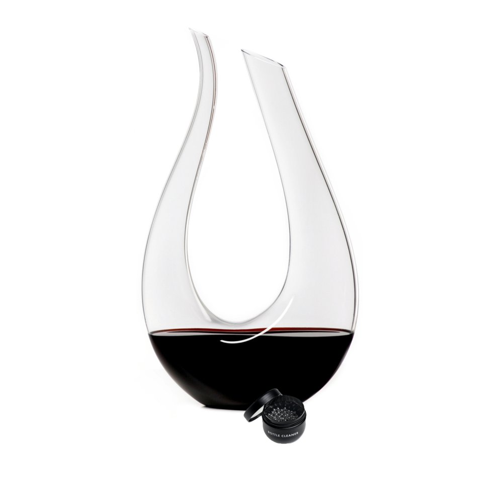Riedel Amadeo Crystal Wine Decanter with Cleaning Beads