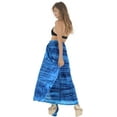 thumbnail image 5 of HAPPY BAY Women's Bikini Sarong Swimwear Swim Cover up Skirt Bathing suit Summer Wraps Swimsuit Beach Wrap Coverups for Women Beachwear One Size Regal, Stripes, 5 of 5
