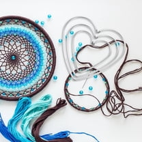 Topbathy 9PCS Rings for DIY Dream Catchers Dreamcatcher Rings Iron DIY Accessory for Women Craft Making