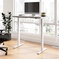 thumbnail image 1 of Scranton & Co Engineered Wood 48W Adjustable Standing Desk in Platinum Gray, 1 of 7