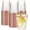 Rose Gold, variant on PLASTICPRO Plastic Cups for Party 7 oz Plastic Tumblers Clear Disposable Cups, 50 Pack