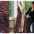 thumbnail image 5 of Soimoi Red Cotton Poplin Fabric Balloon & Dinosaur Kids Print Sewing Fabric Yard 56 Inch Wide, 5 of 7